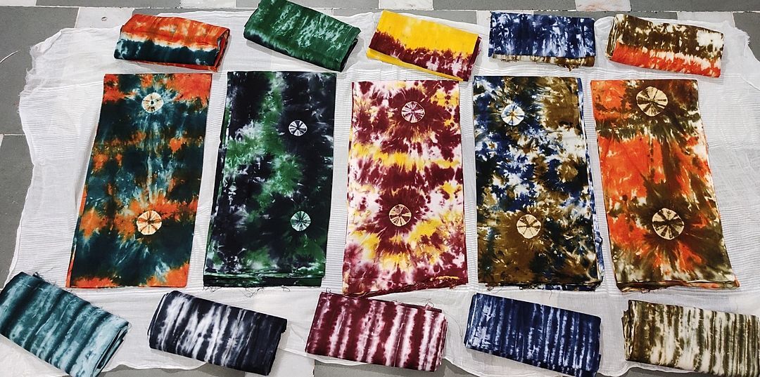 Tai Dye Bandhej Suites
Pure cotton fabric 60*60 uploaded by Wax Batik Print on 7/27/2020