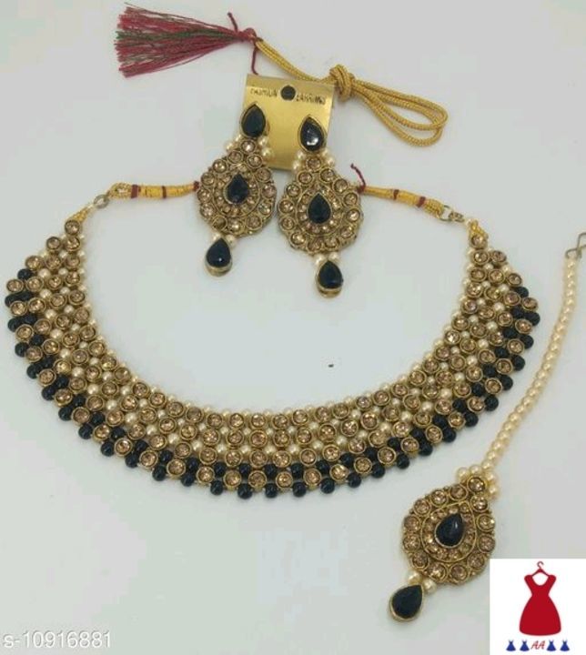 Alloy gold plated jewellery uploaded by business on 4/21/2021