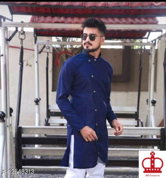  mens cotton blend designer kurtas 
 uploaded by business on 4/21/2021