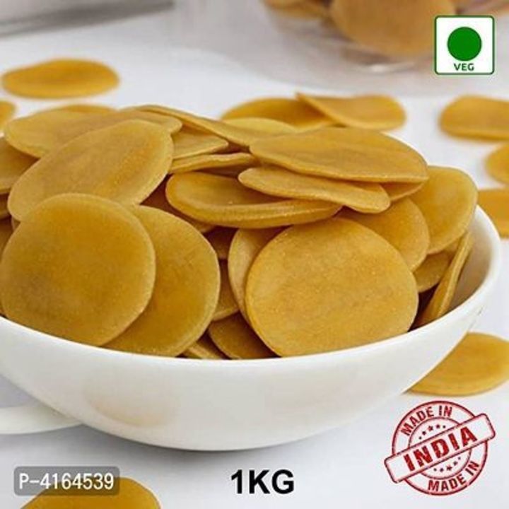 Pack of 1 kg panipuri papad  uploaded by Shopping arena on 4/21/2021