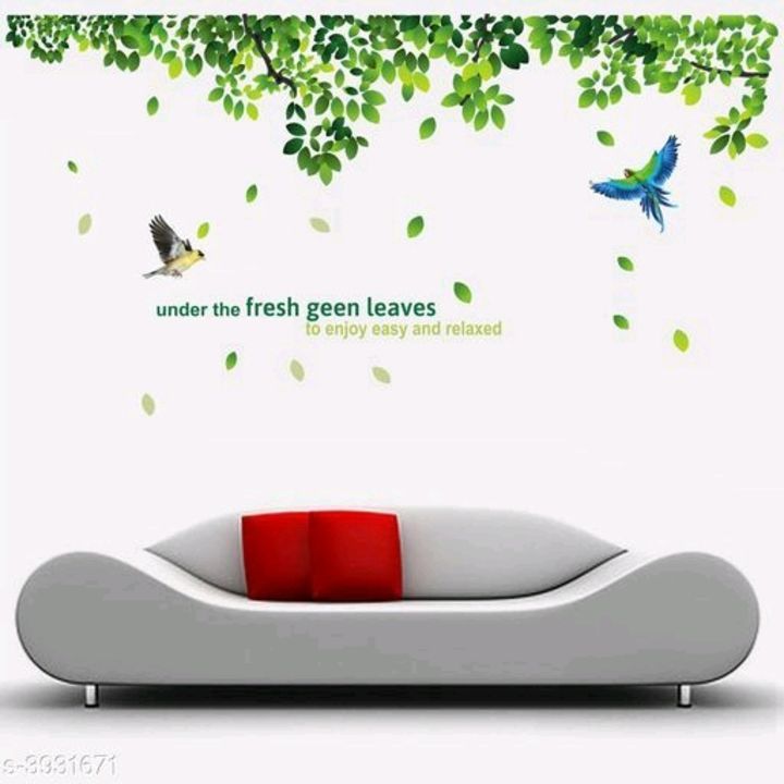Catalog Name: *Shine Designer Fancy Vinyl Wall Stickers Vol 17*
 
 Material: Vinyl
 
 Size: (H x W)  uploaded by ALLIBABA MART on 4/21/2021