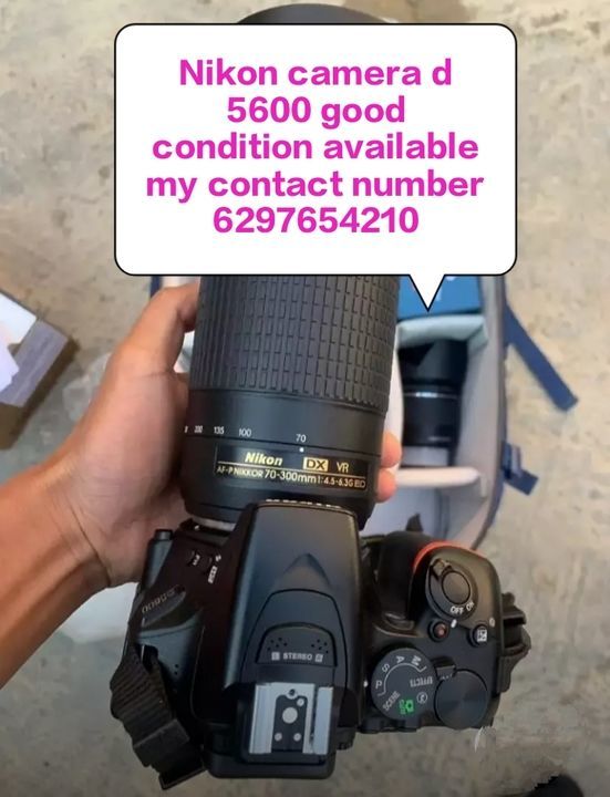 Nikon camera DSLR 5600 
 uploaded by Veronica Alia Emart on 4/21/2021