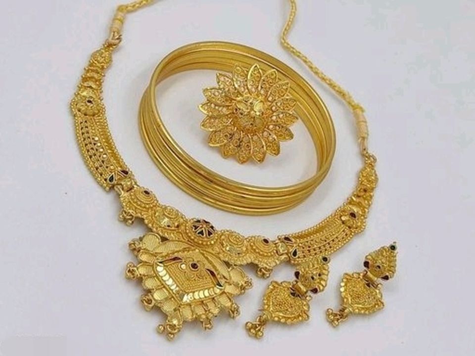 Gold plated jwellery  uploaded by Super Shopping Sale on 4/21/2021