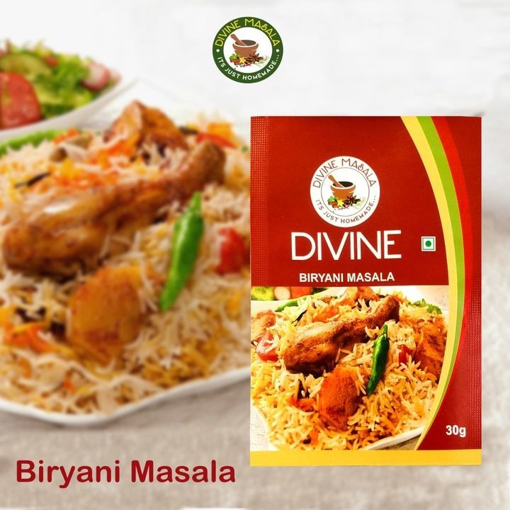 1. Divine Super Masala Carton Combo of Biryani Masala x 2 , Korma Masala x 2 , Chicken Tikka Masala  uploaded by Divine Masala on 4/21/2021