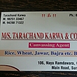 Business logo of Tarachand Karwa & Co.