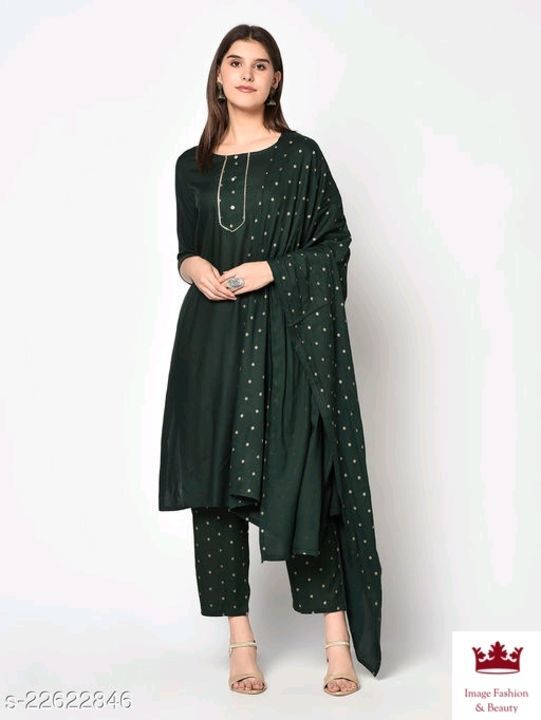 Summer Special Cotton Kurti Sets with Dupatta uploaded by business on 4/22/2021