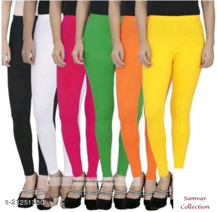 Product image of Women's leggings pack of 6, price: Rs. 850, ID: women-s-leggings-pack-of-6-09ca0d94