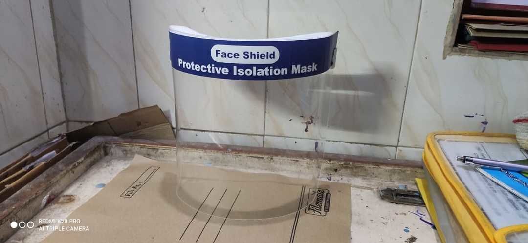 Face shield  uploaded by Rupesh Soni on 4/22/2021