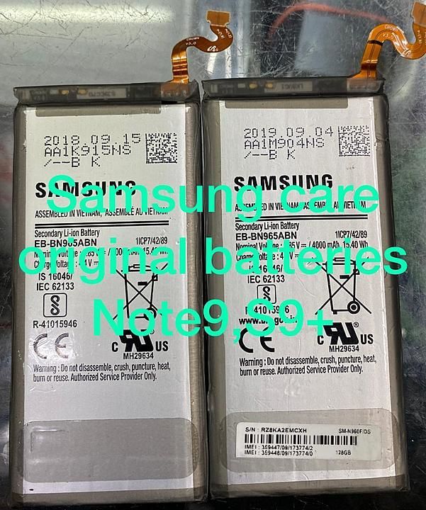 Post image Samsung Care Original Battery Available.