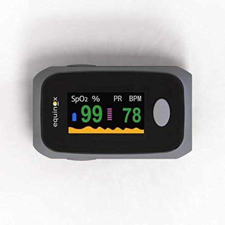 Equinox Pulse Oximeter with Auto Rotate Screen uploaded by The Medical Disposables on 4/22/2021