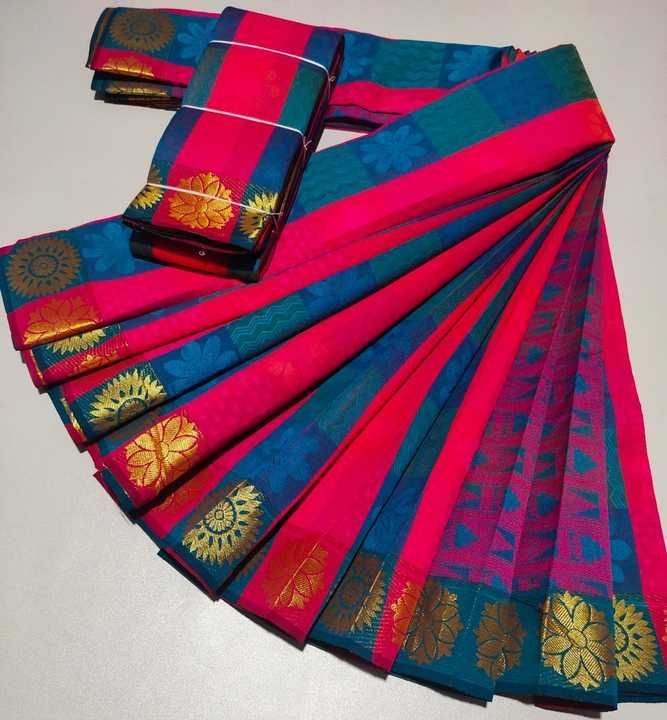 Kotha cotton sarees uploaded by Neethu's collection on 4/22/2021