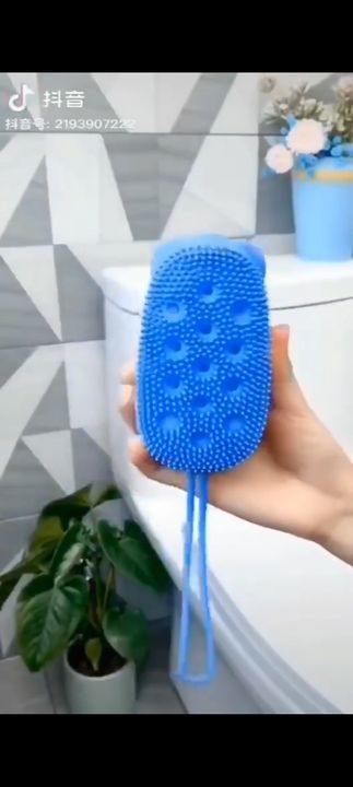 Body Scrubber with Soap Dispenser  uploaded by Angel Shopping Hub on 4/22/2021