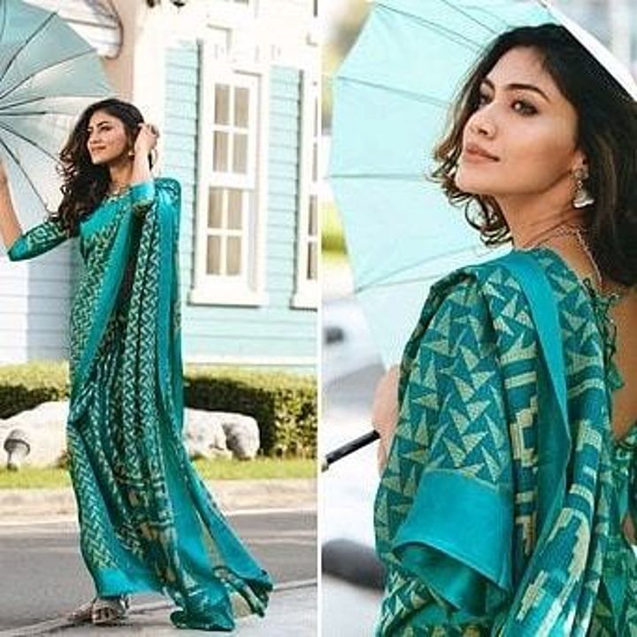 Charvi alluring sarees 
Saree fabric : jute Silk uploaded by Online shopping on 7/28/2020