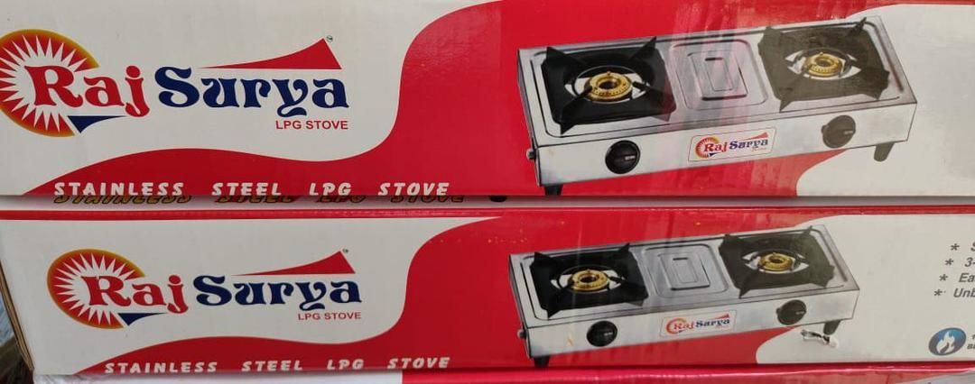 Surya 2b SS gas stove uploaded by business on 4/22/2021