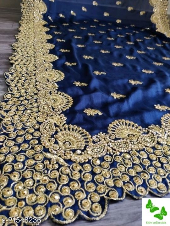 Post image Kashvi Alluring Sarees

Saree Fabric: Georgette
Blouse: Running Blouse
Blouse Fabric: Georgette
Pattern: Embroidered
Blouse Pattern: Solid
Multipack: Single
Sizes: 
Free Size (Saree Length Size: 5.5 m, Blouse Length Size: 0.8 m) 

Dispatch: 2-3 Days