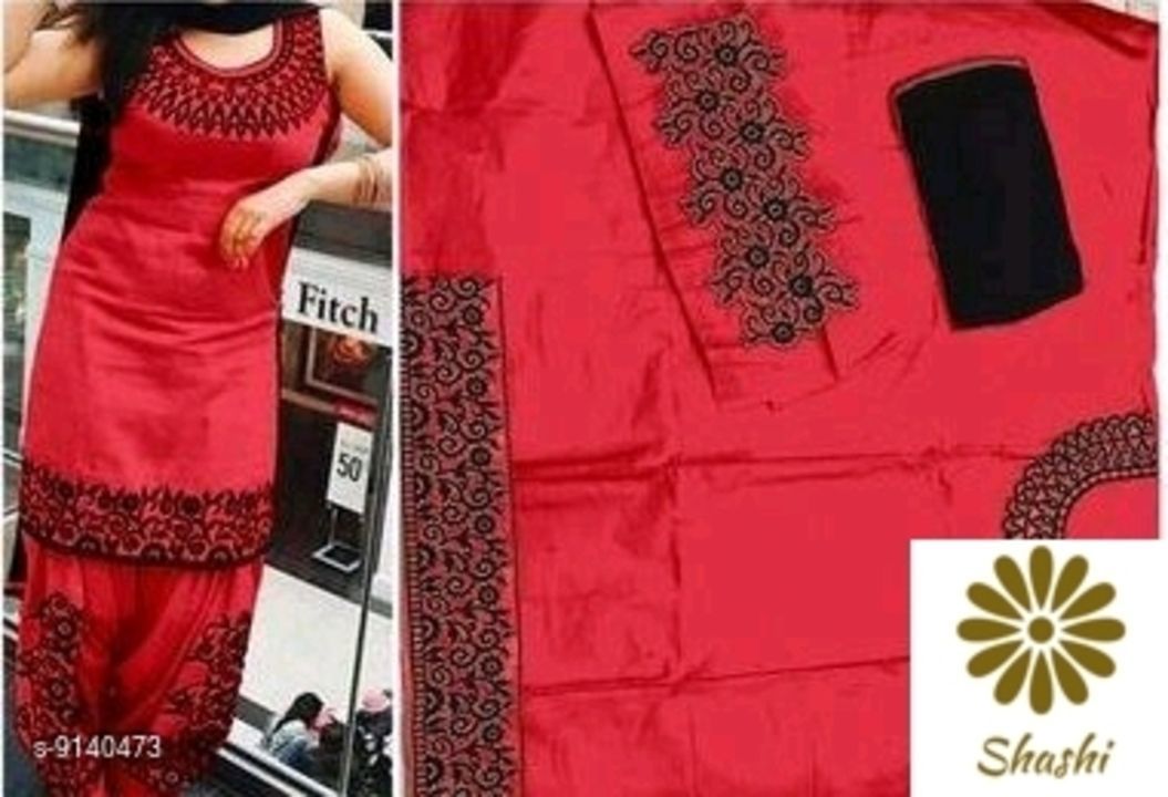 Post image Cotton Embroidered suit 750/-
Free delivery
Order on 9465243073