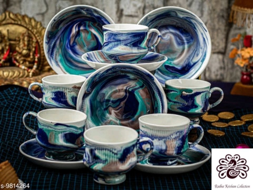 Graceful Cups, Mugs & Saucers
 uploaded by Radha krishan collection  on 4/22/2021