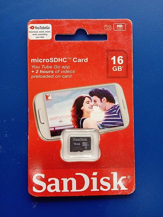 SanDisk 16gb memory card uploaded by business on 5/21/2020