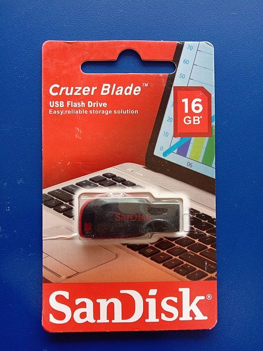 SanDisk 16gb pendrive uploaded by business on 5/21/2020