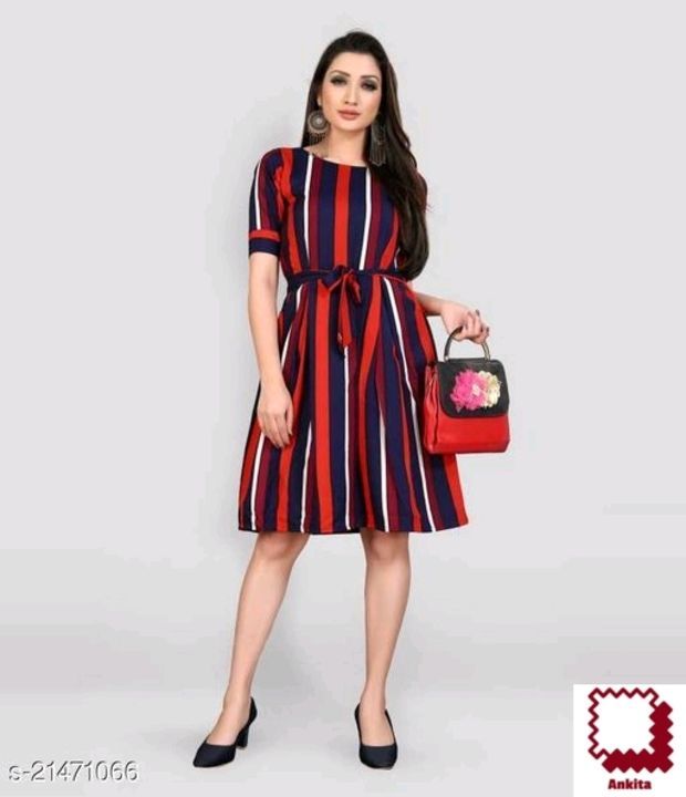 Post image Urbane Retro Women Dresses

Fabric: Crepe
Sleeve Length: Three-Quarter Sleeves
Pattern: Self-Design
Multipack: 1
Sizes:
S (Bust Size: 36 in, Length Size: 37 in) 
XL (Bust Size: 42 in, Length Size: 37 in) 
L (Bust Size: 40 in, Length Size: 37 in) 
XXL (Bust Size: 44 in, Length Size: 37 in) 
M (Bust Size: 38 in, Length Size: 37 in) 

Dispatch: 2-3 Days