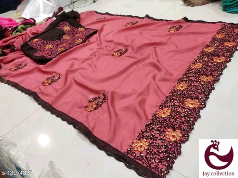 Vichitra silk uploaded by business on 4/23/2021