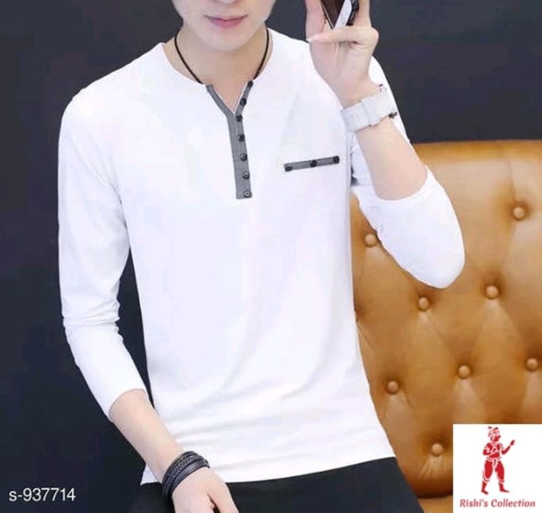 Mens Stylish Cotton Solid T-Shirts uploaded by business on 4/23/2021