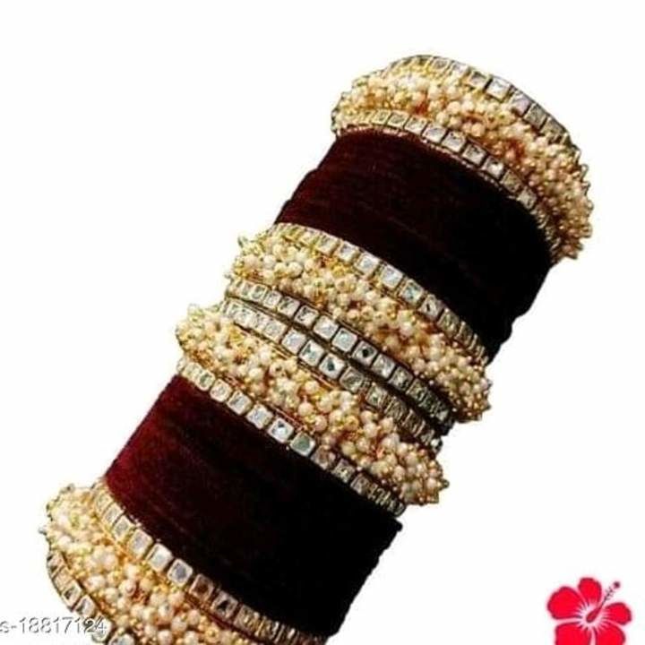 Shimmering beautiful Bangles uploaded by business on 4/23/2021
