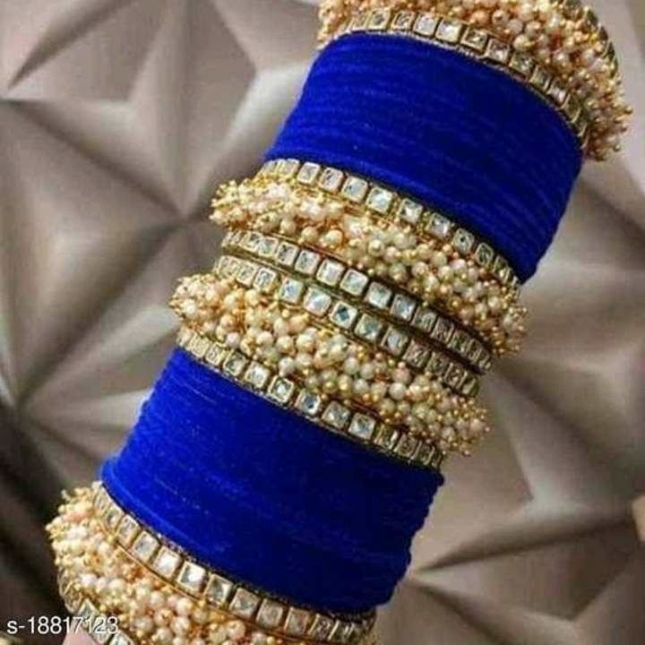 Shimmering beautiful Bangles uploaded by business on 4/23/2021