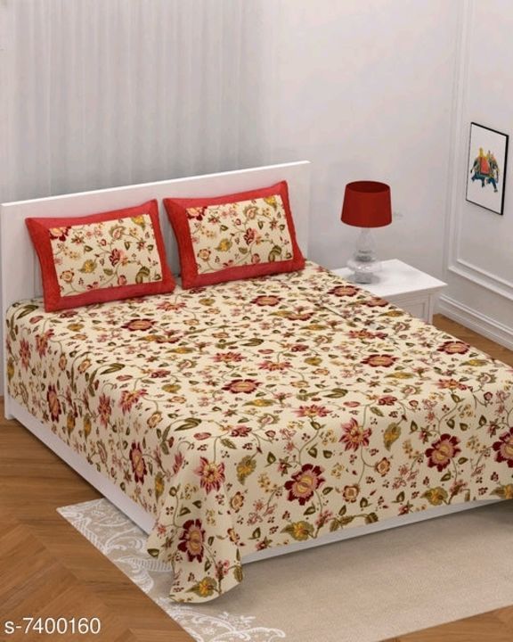 Post image Pure cotton bedsheet
King size