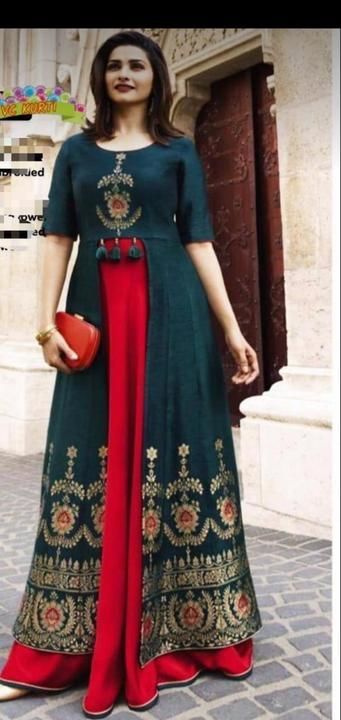 long gouwn kurti uploaded by business on 4/24/2021