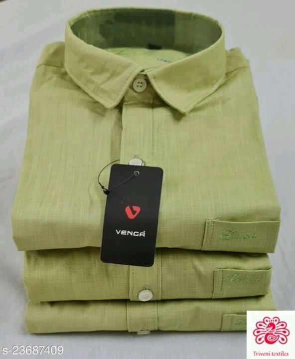 Pure Linen Cotton shirts  uploaded by Triveni Textiles  on 4/24/2021