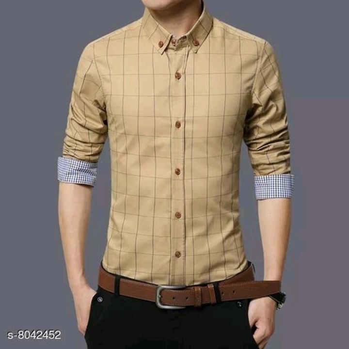 Catalog Name:*Classy Fashionable Men Shirts*
Fabric: Cotton
Sleeve Length: Long Sleeves
Pattern: Che uploaded by business on 4/24/2021