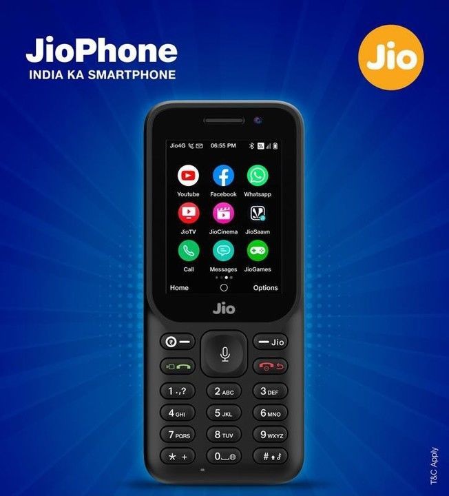 Jio phone  uploaded by business on 4/24/2021