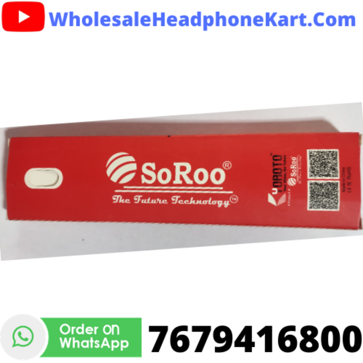 SoRoo V8 Data Cable and Fast Charging. WHK327 uploaded by HeadphoneKart.in on 4/24/2021