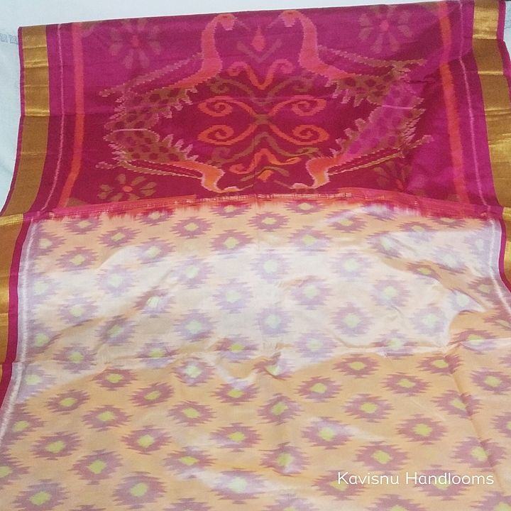 Silk cotton saree uploaded by Kavisnu Handlooms on 7/28/2020