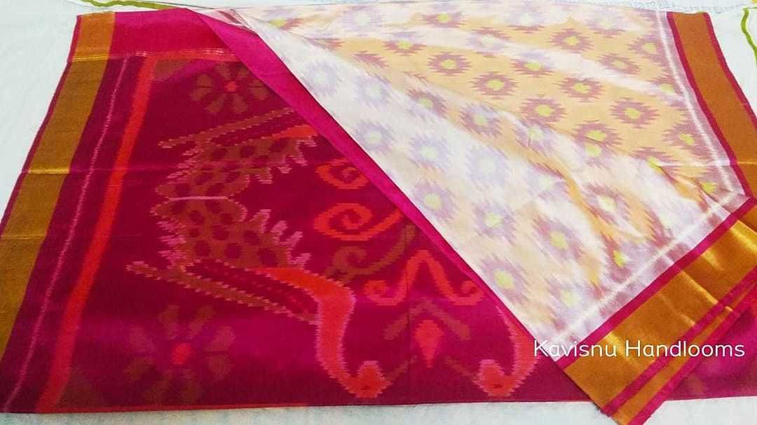 Silk cotton saree uploaded by Kavisnu Handlooms on 7/28/2020