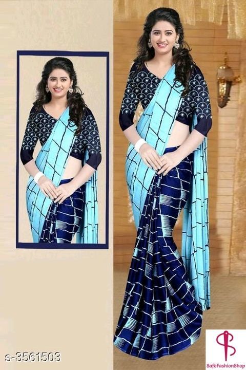 Best New Look Trendy Chiffon Sarees uploaded by business on 4/24/2021