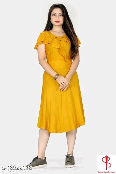 Women Rayon Anarkali Solid Yellow Kurti

 uploaded by business on 4/25/2021