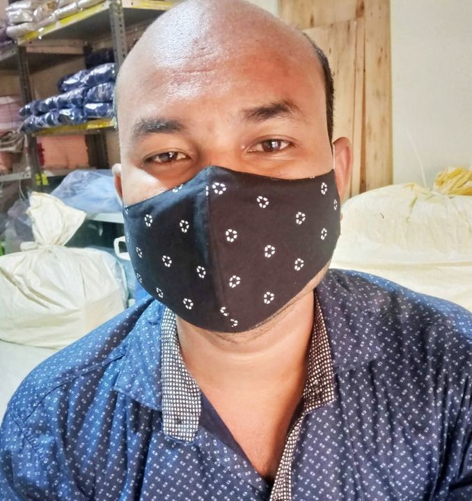Reusable Cotton Mask uploaded by MUMBAI SHIRTS 📞8268300027 on 4/25/2021