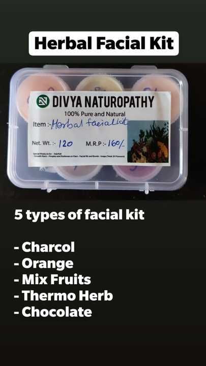 Facial kit uploaded by DIVYA NATUROPATHY on 4/25/2021
