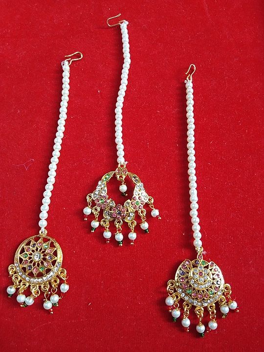 Mangtika  uploaded by Jai Bhavani imitation jewellery  on 7/29/2020