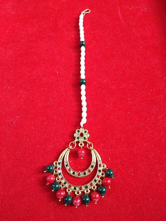 Mangtika  uploaded by Jai Bhavani imitation jewellery  on 7/29/2020