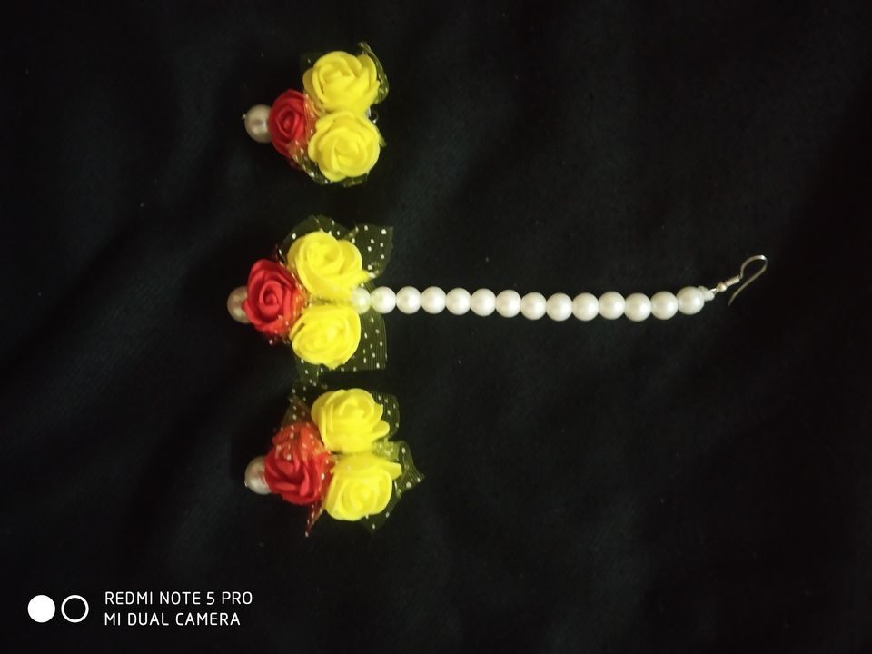 Flower jewellery uploaded by Nishi_jewels_and_decors on 4/25/2021