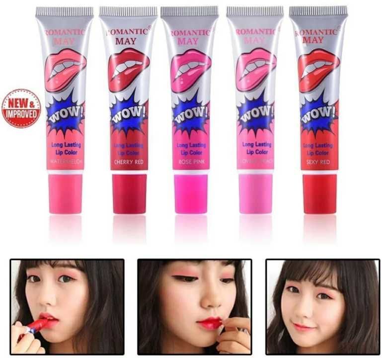 Romantic May Lip Tint
100% product guaranteed
Peel off lip color

 uploaded by business on 4/25/2021