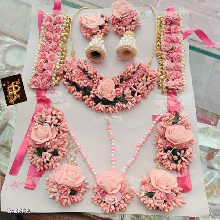 Flower Bridal Set uploaded by Vivaan Collection on 4/25/2021