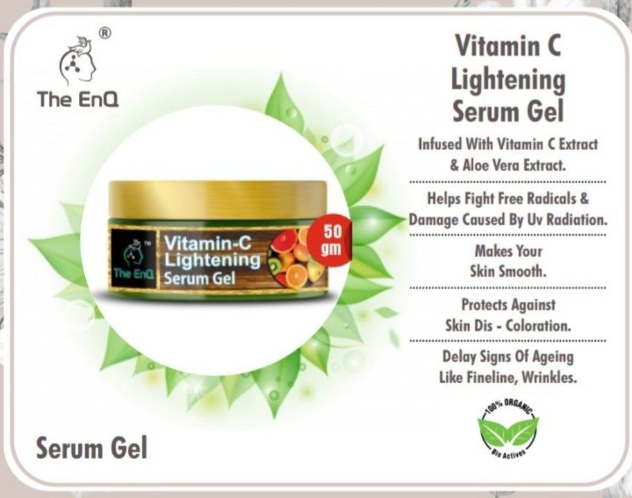 The EnQ Vitamin C Facial Serum gel uploaded by business on 4/25/2021