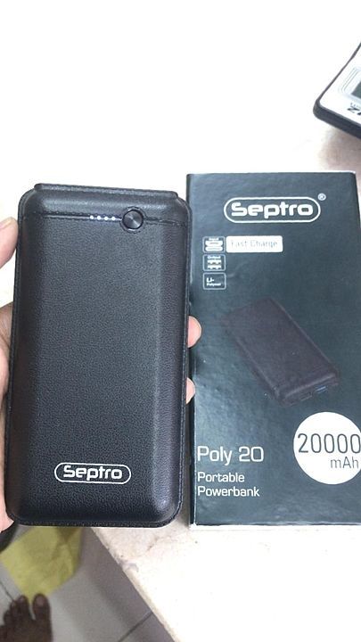 Septro Power Bank 20000mah
1 years guarantee  uploaded by business on 7/29/2020