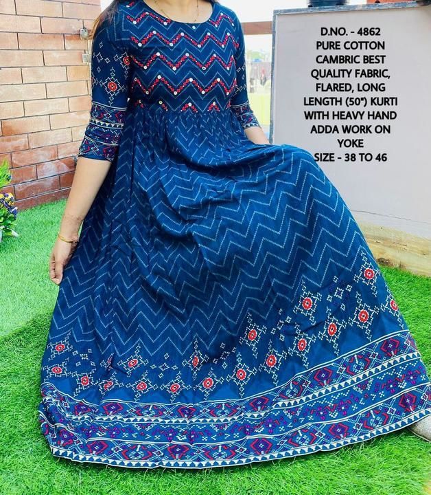 Ready to wear Cotton kurti... All sizes available uploaded by business on 4/26/2021
