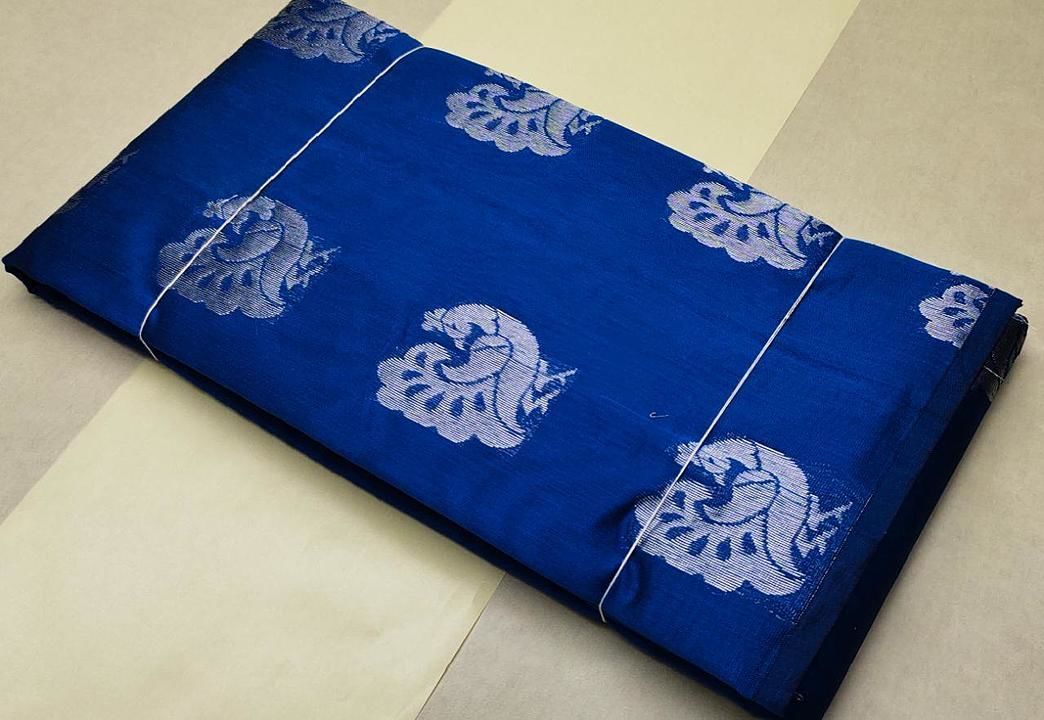 Silk cotton saree uploaded by Sd Trends on 7/29/2020