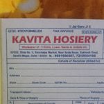 Business logo of Kavita Hosiery